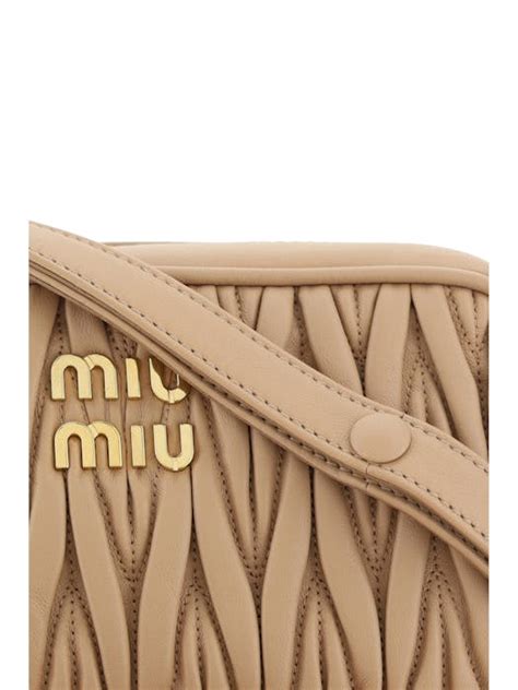 miu miu bandoliera gathered|Miu Miu .